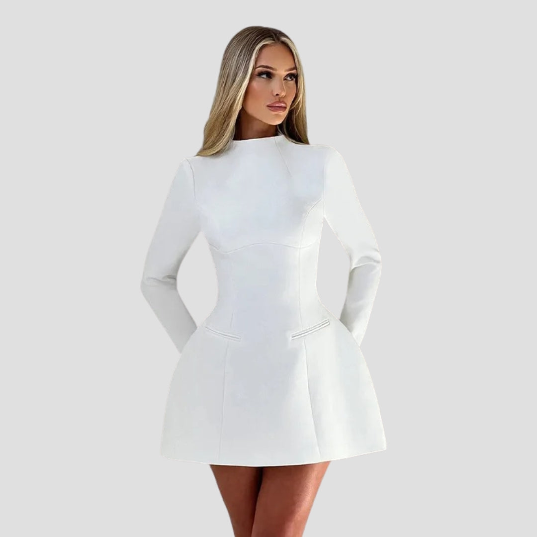 Evioleta | Elegant Business A-line Mini Dress