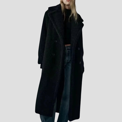 Evioleta | Long Warm Vintage Teddy Coat