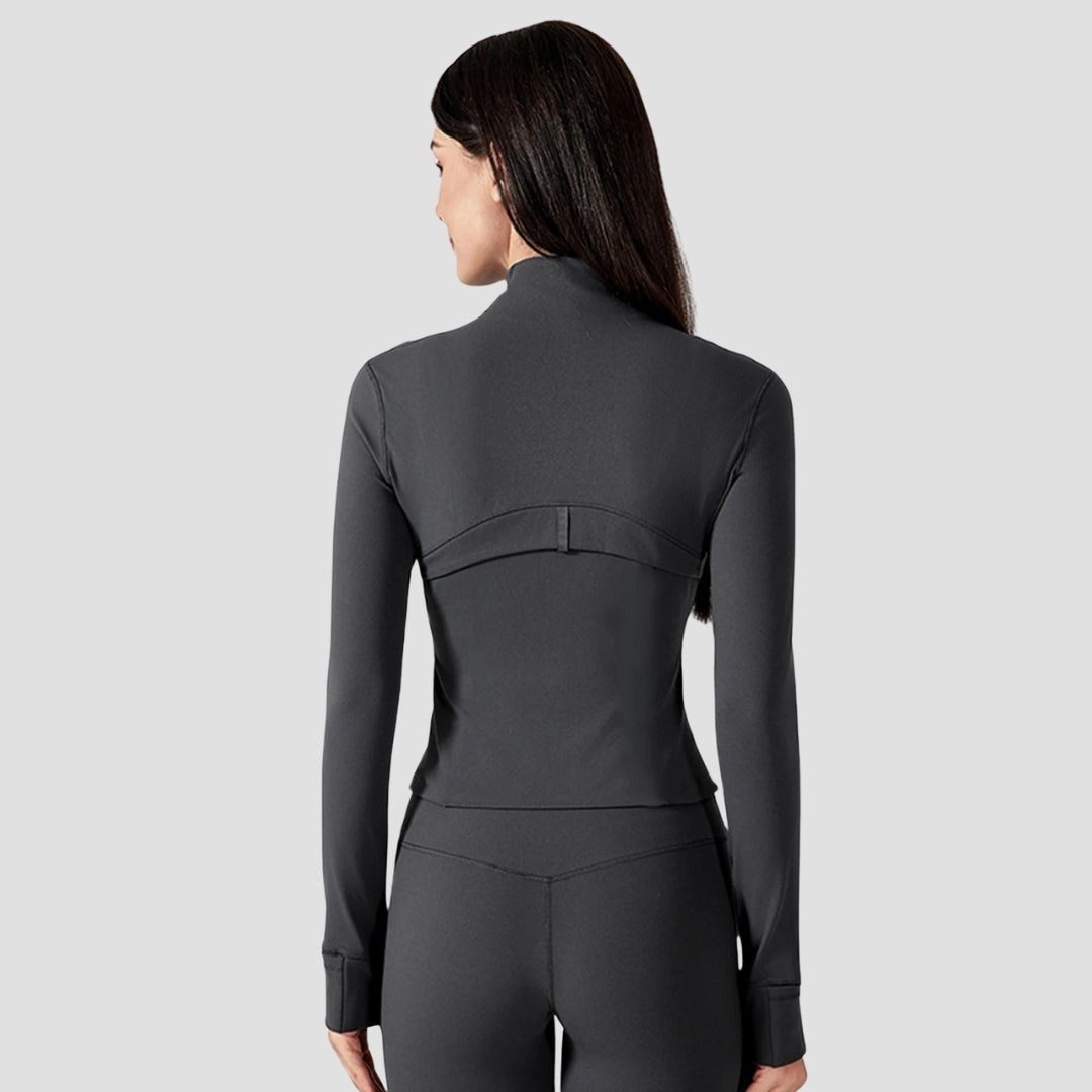 Evioleta | Premium Fit Zip-up Soft Yoga Jacket