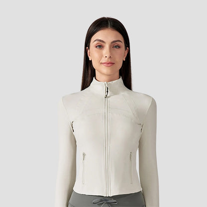 Evioleta | Premium Fit Zip-up Soft Yoga Jacket