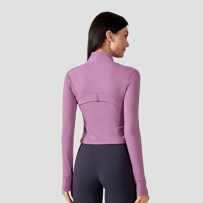 Evioleta | Premium Fit Zip-up Soft Yoga Jacket