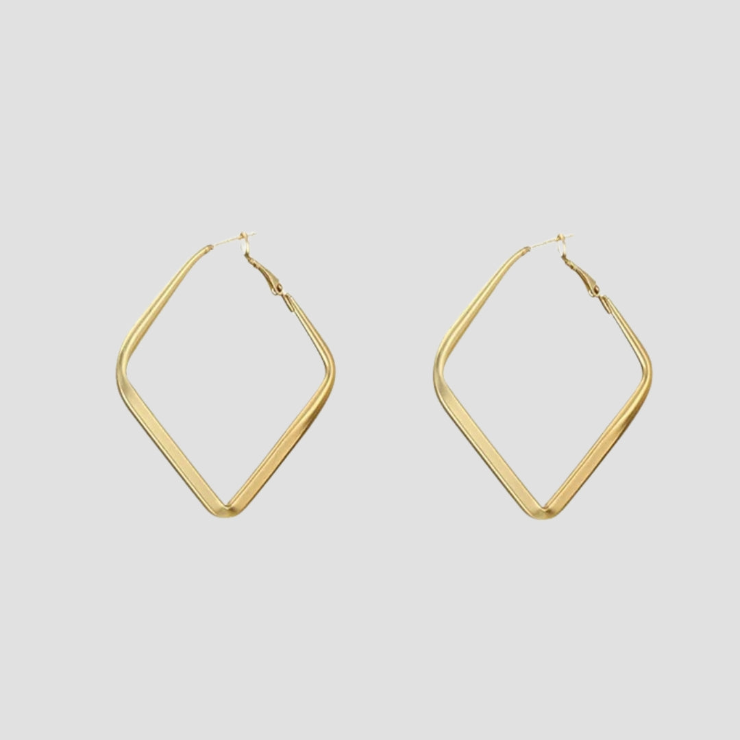 Evioleta | Big Square Hoop Earrings