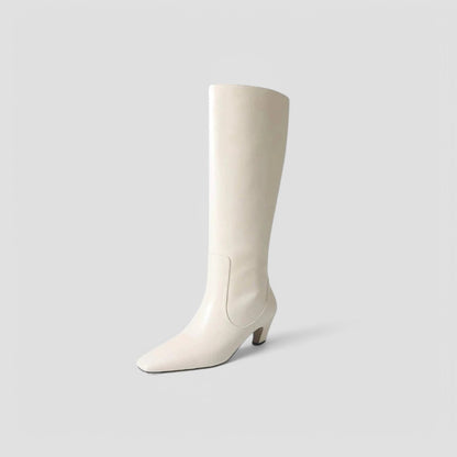 Evioleta | Premium Classy High Knee Boots with Heel