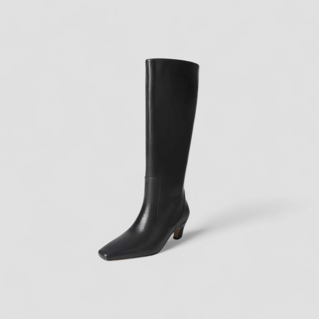 Evioleta | Premium Classy High Knee Boots with Heel