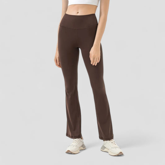 Evioleta | High Waisted Flared Soft Yoga Pants