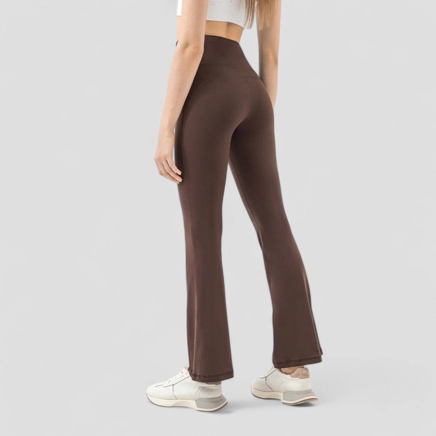 Evioleta | High Waisted Flared Soft Yoga Pants