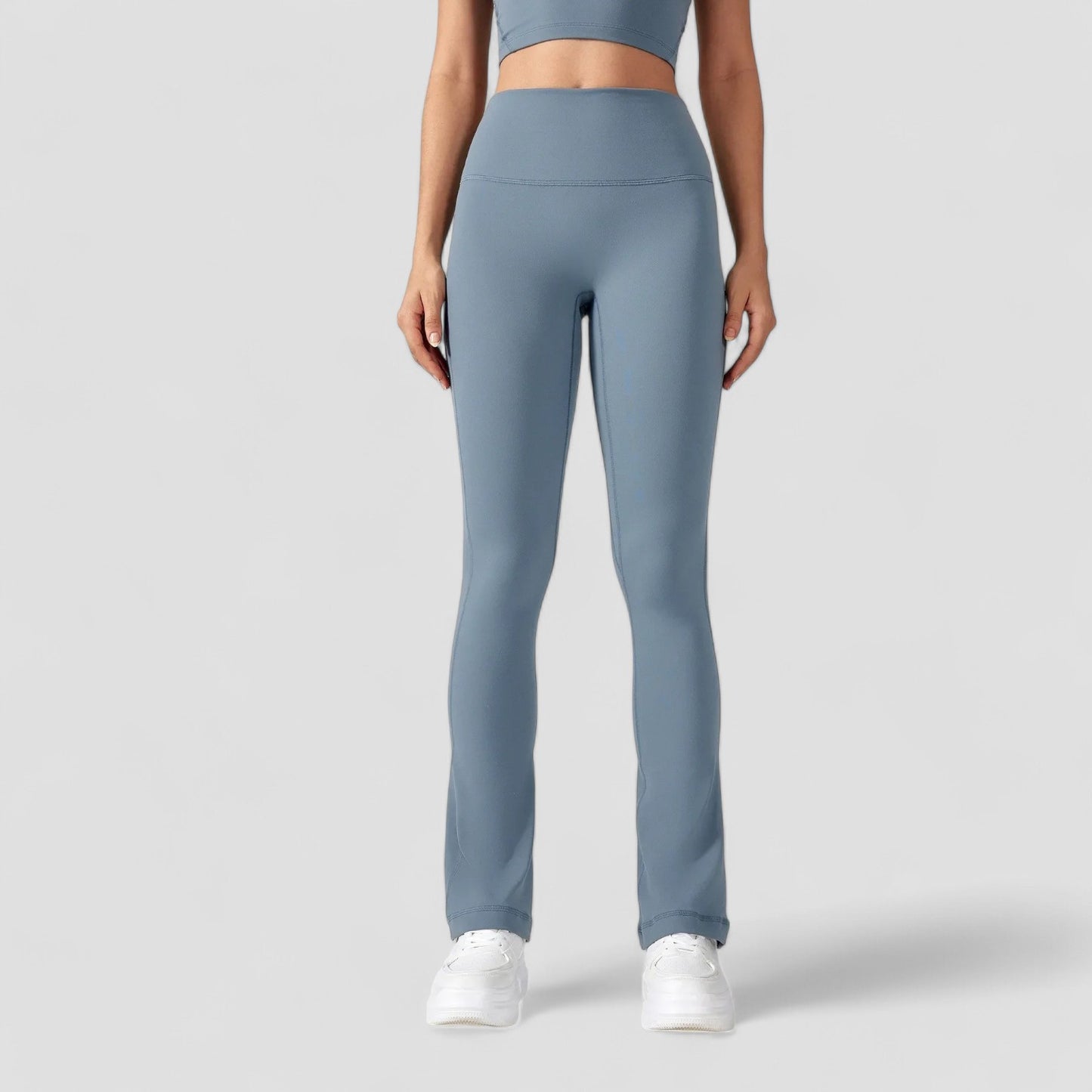 Evioleta | High Waisted Flared Soft Yoga Pants