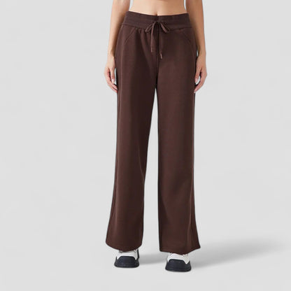 Evioleta | High Waisted Wide Leg Jogging Pants