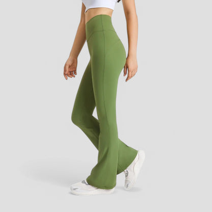 Evioleta | High Waisted Flared Soft Yoga Pants