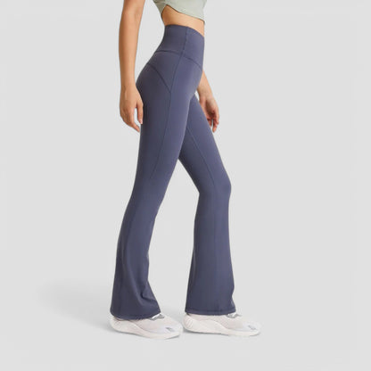 Evioleta | High Waisted Flared Soft Yoga Pants