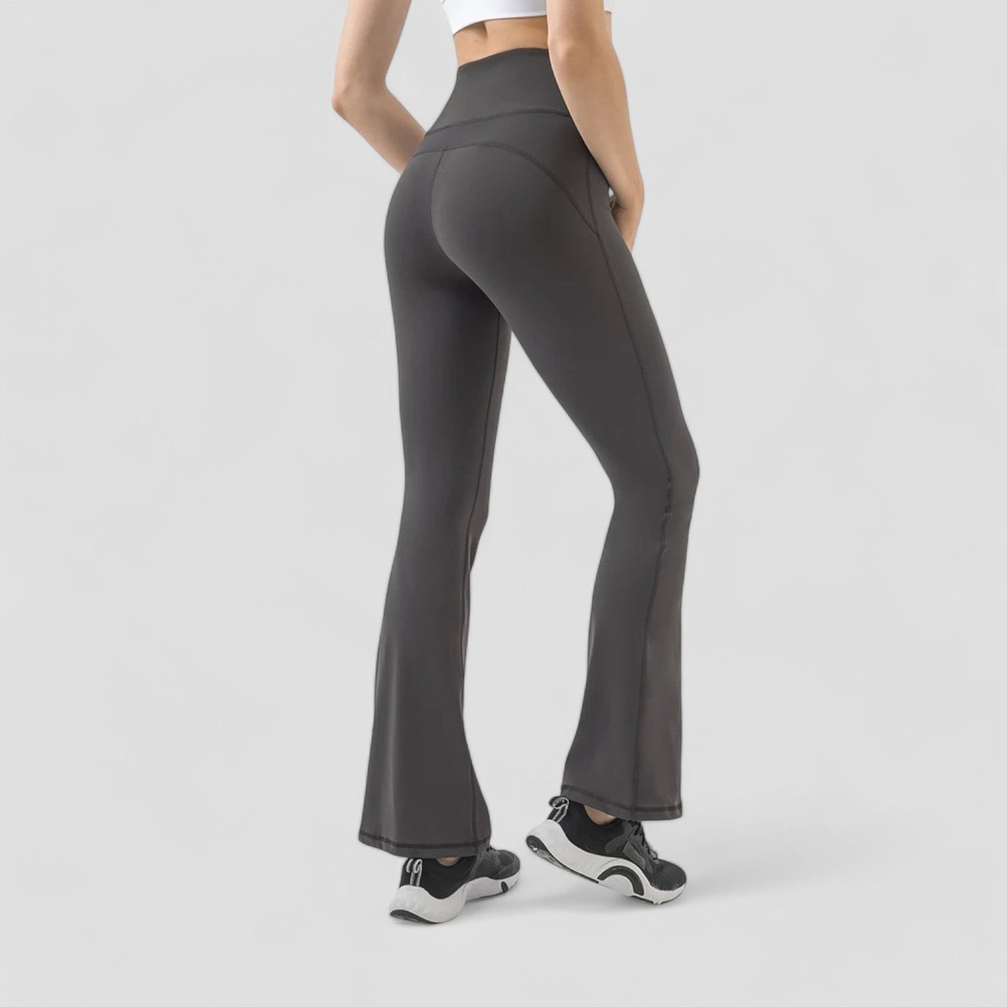 Evioleta | High Waisted Flared Soft Yoga Pants