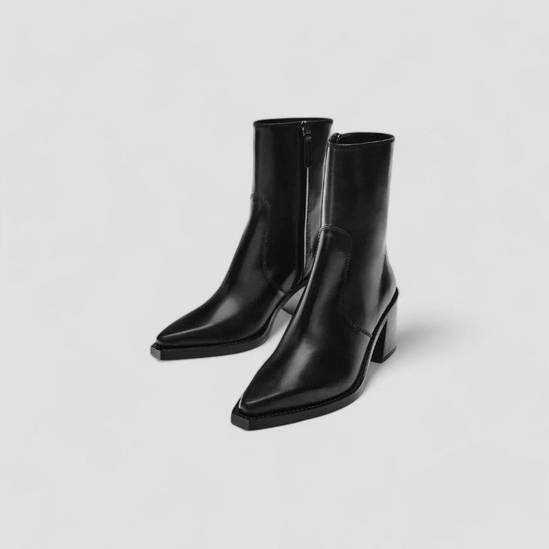 Evioleta | Premium Classy Ankle Boots with Heel